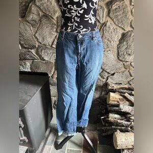 Talbots Medium Wash Boyfriend Jeans 10P